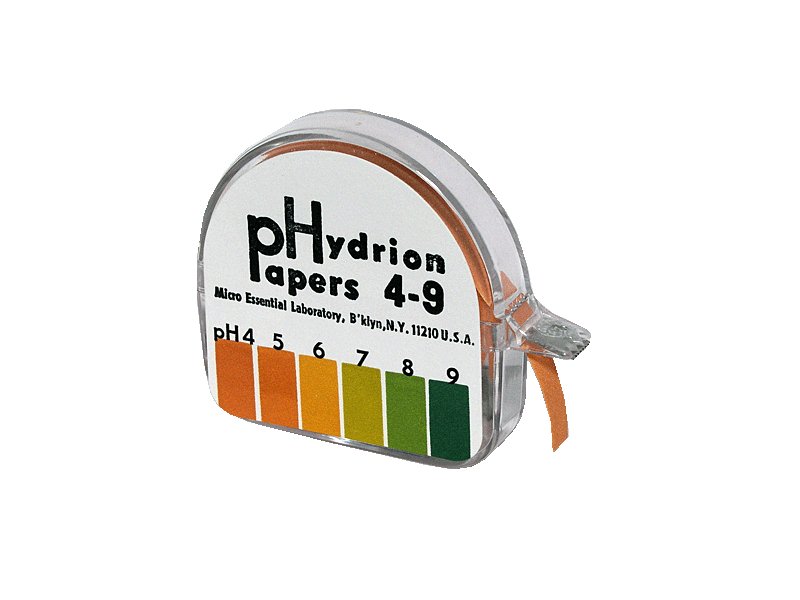 pH Paper in Dispenser Hydrion 4.0 to 9.0