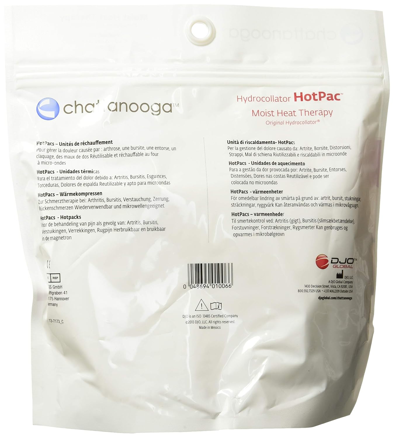 hydrocollator heat pack standard 10 x 12