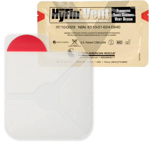 hyfin vent chest seal hyfin individual chest wound seal mk835140ea