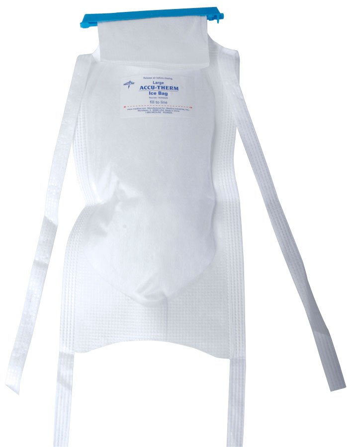 Ice Bag Accu Therm General Purpose 6 1/2 X 14 Inch Plastic / Polypropylene Reusable