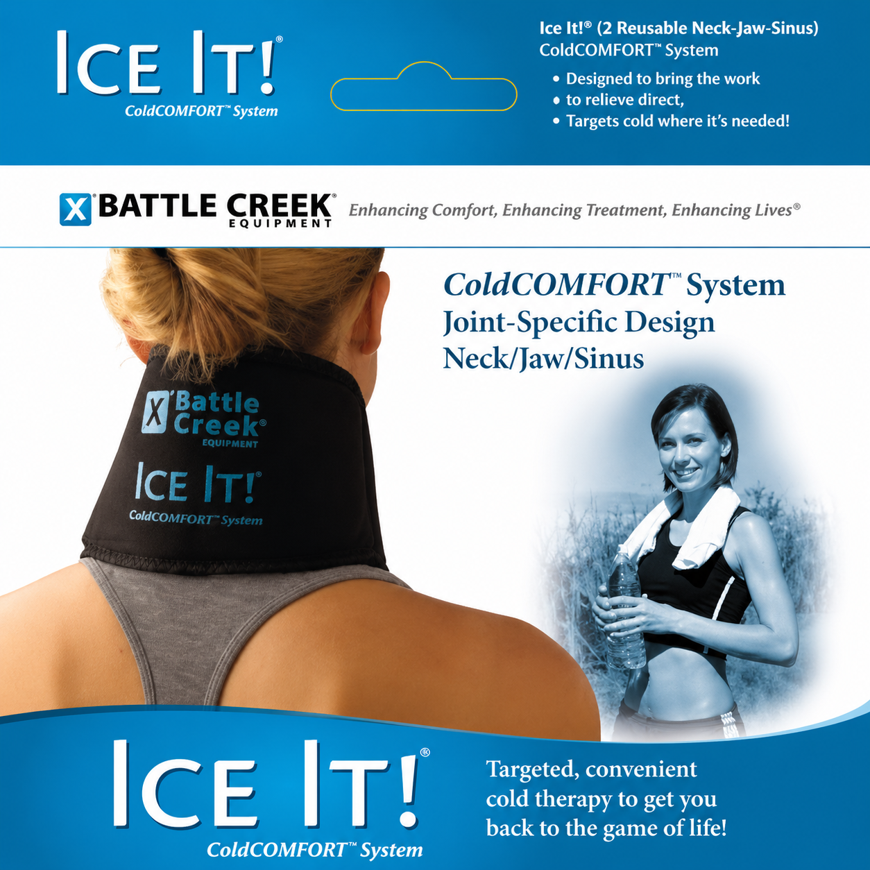 Ice It Cold Pack 4 12 X 10 Collar
