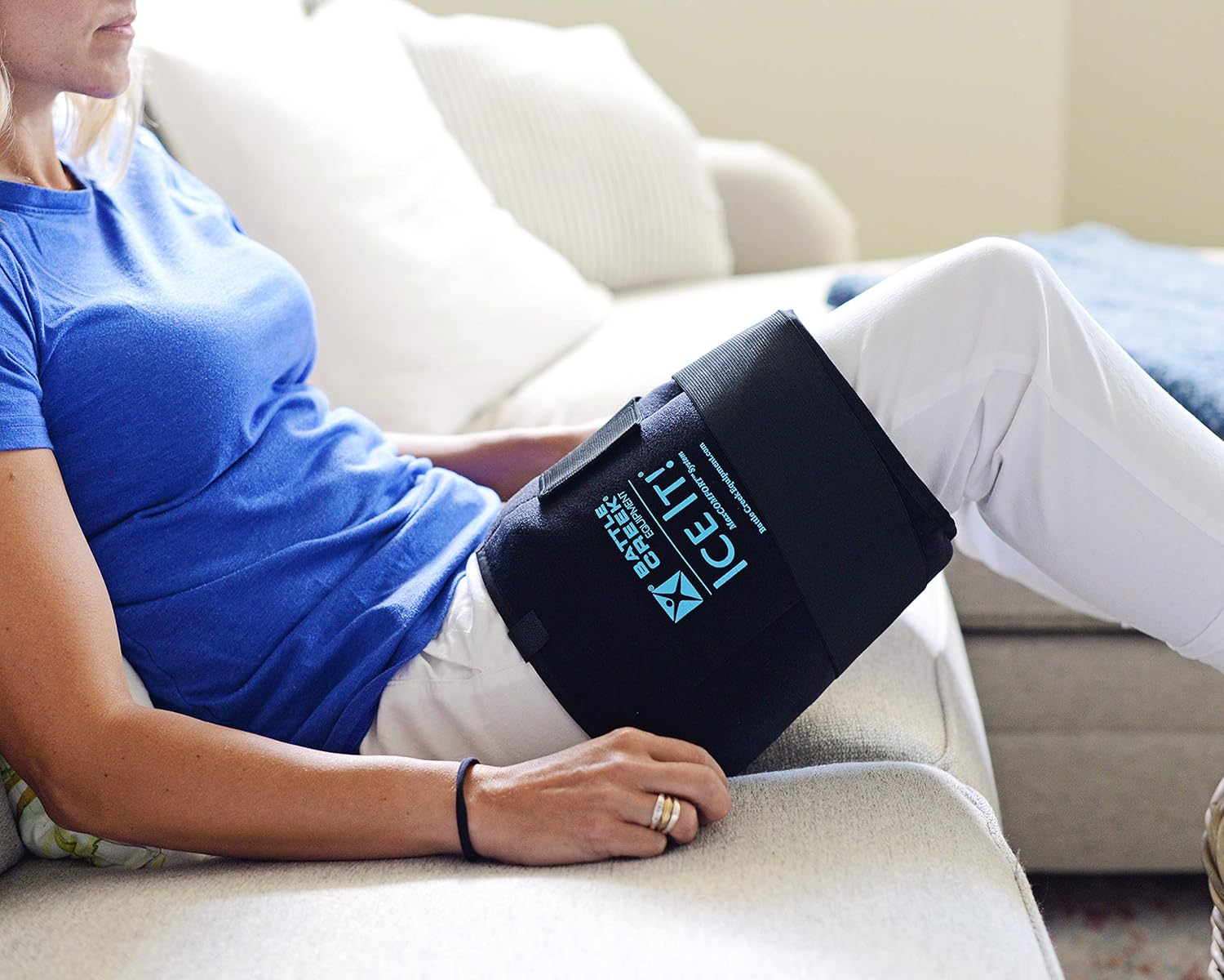 ice it cold pack 9x20 wcover strap