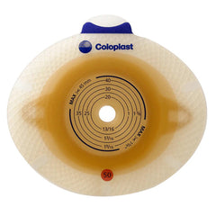 Ostomy Barrier SenSura Click Xpro Trim to Fit, Extended Wear Double Layer Adhesive 70 mm Flange Yellow Code System 3/8 2 1/2 Inch Opening