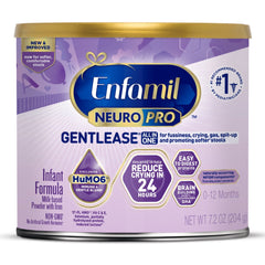 Infant Formula Enfamil NeuroPro Gentlease Unflavored 7.2 oz. Can Powder Milk Based Crying / Spitup