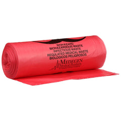 Infectious Waste Bag McKesson 30 to 33 gal. Red Bag Polymer Film 33 X 40 Inch