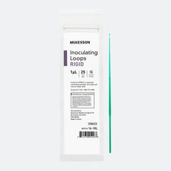 Inoculating Loop McKesson 1 µL Polystyrene Integrated Handle Sterile