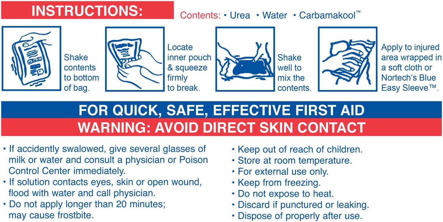 instakool instant cold pack 6 x 8 3 4 inch instakool instant cold pack mk1072773ea