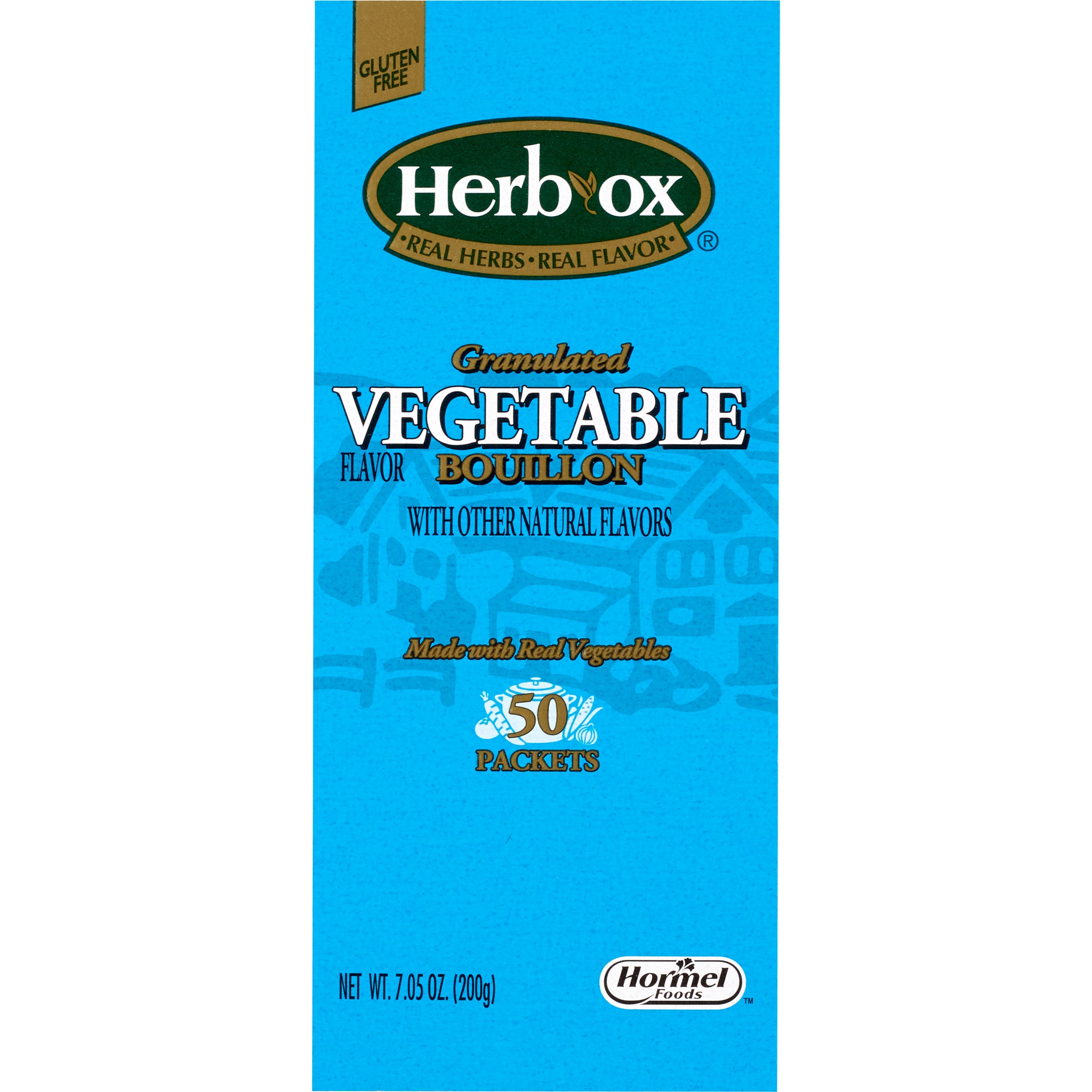 Instant Broth Herb Ox Vegetable Flavor Liquid 7.5 oz. Individual Packet