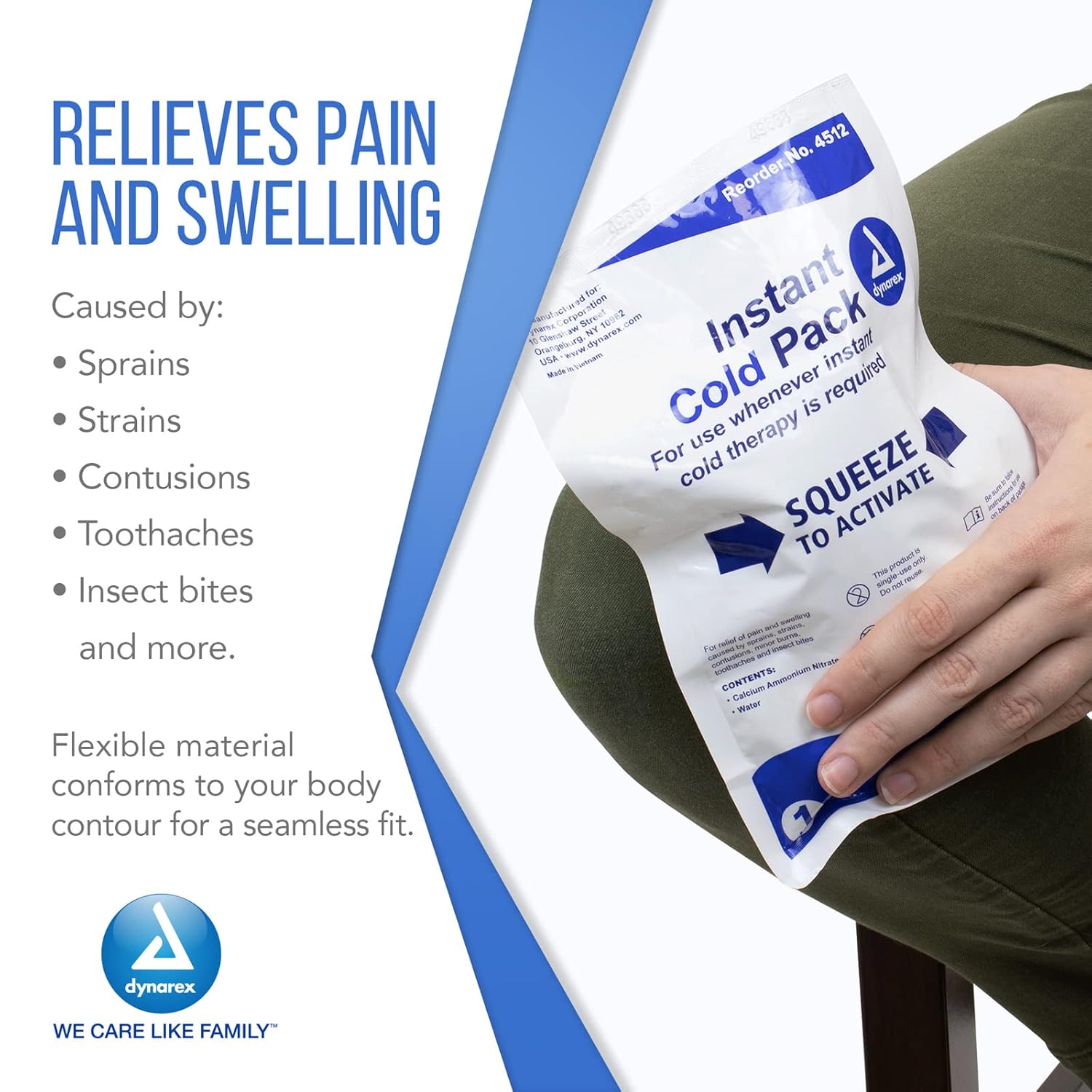 instant cold packs each 5 x9