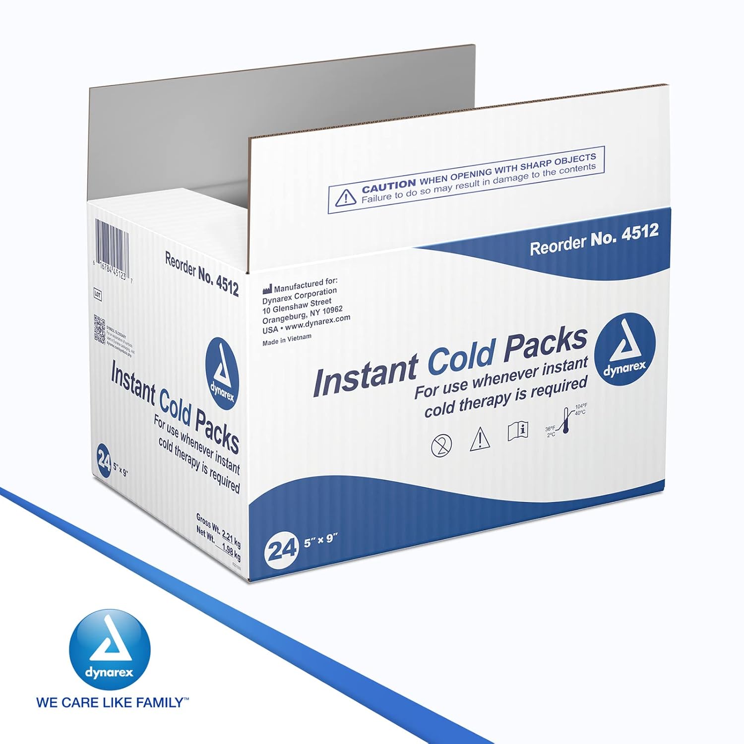 instant cold packs each 5 x9