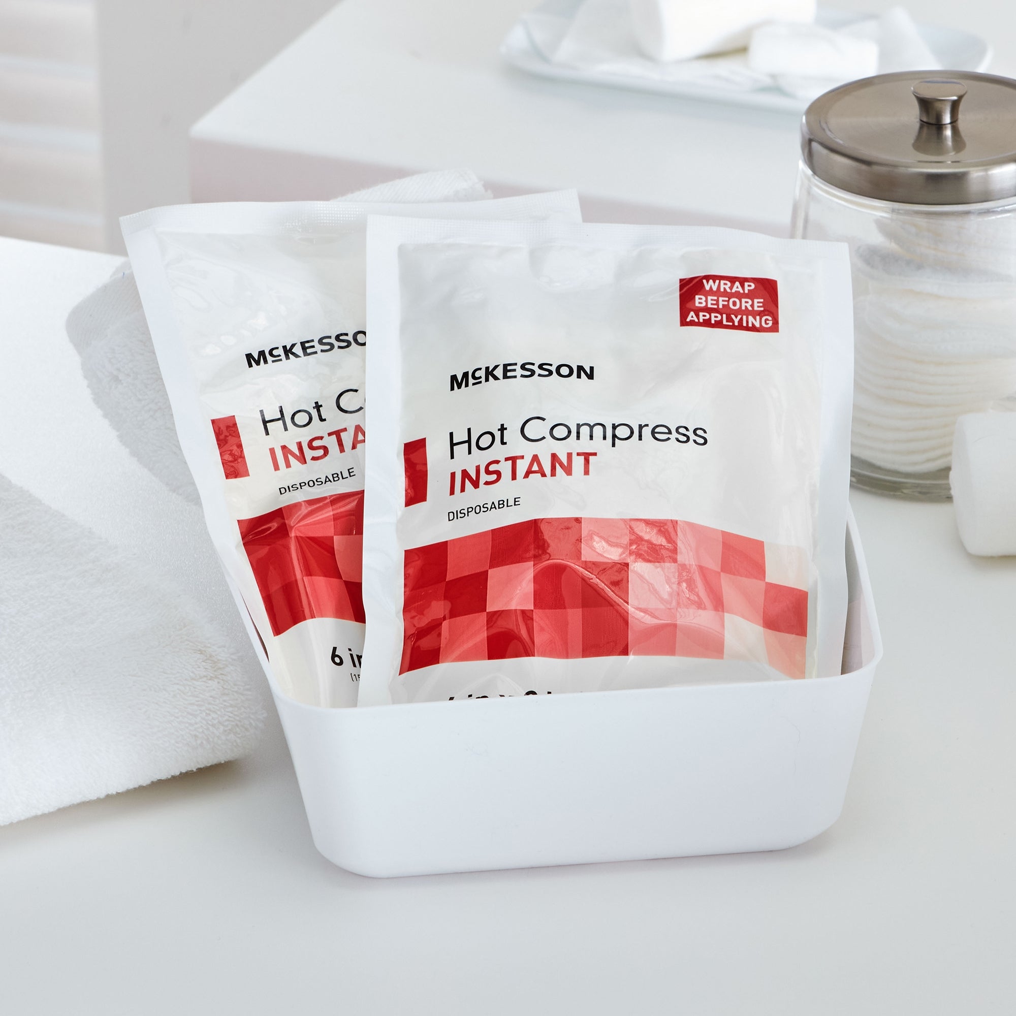 instant hot pack mckesson general purpose large plastic disposable packaging type each