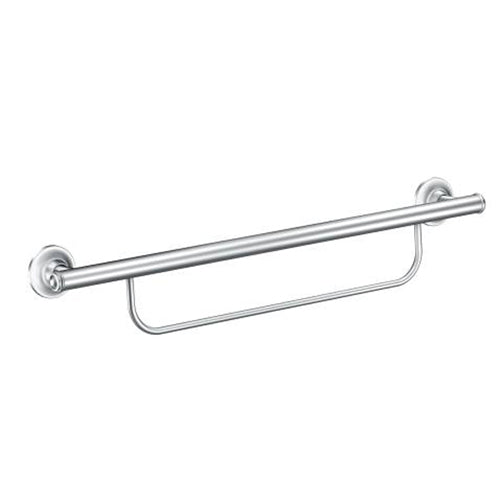 Integrated 24 Grab Bar W/towel Bar-chrome (moen)