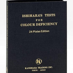 ishihara 38 plate chart book for color blindness