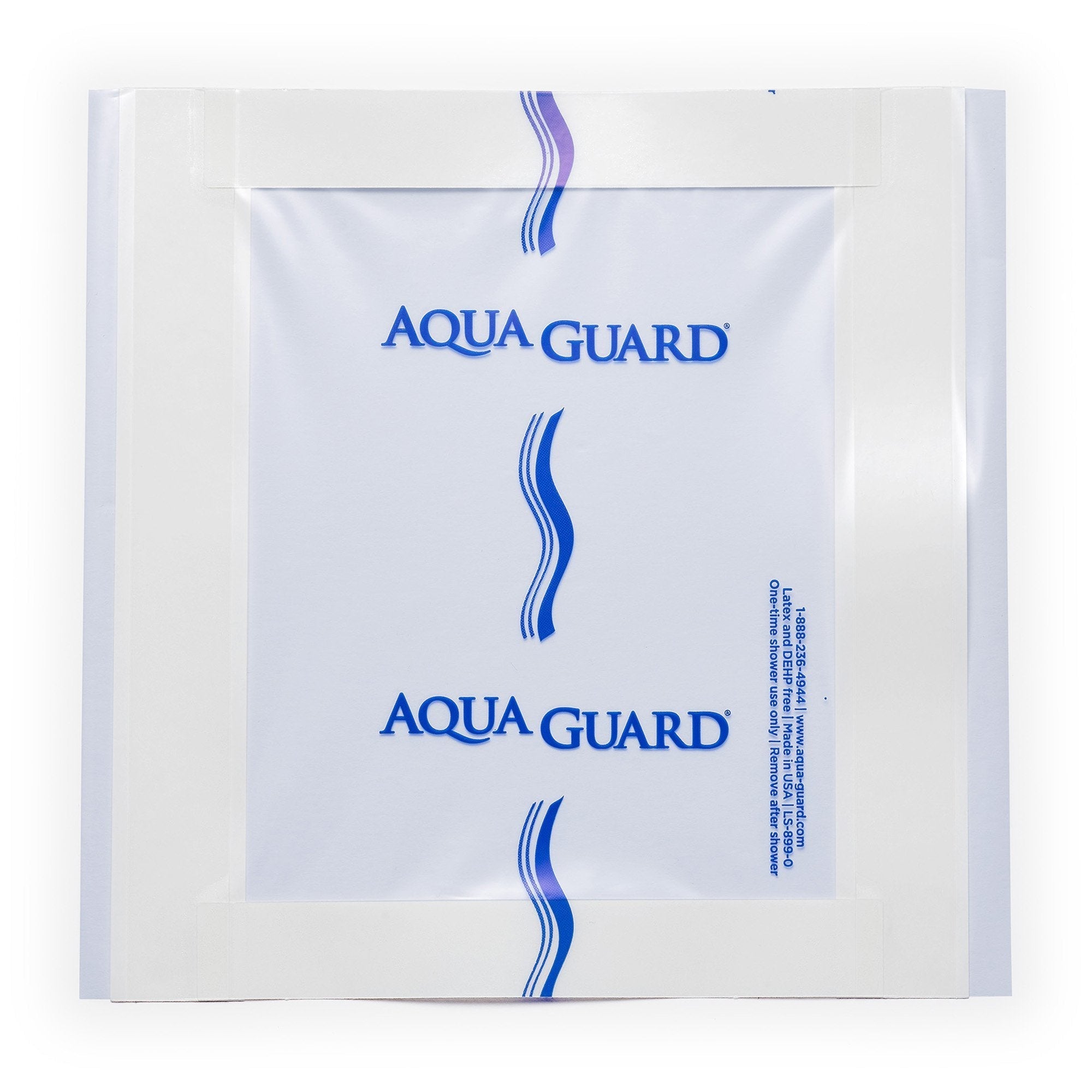 IV Site Barrier Protector AquaGuard Shower Sheet 7 X 7 Inch
