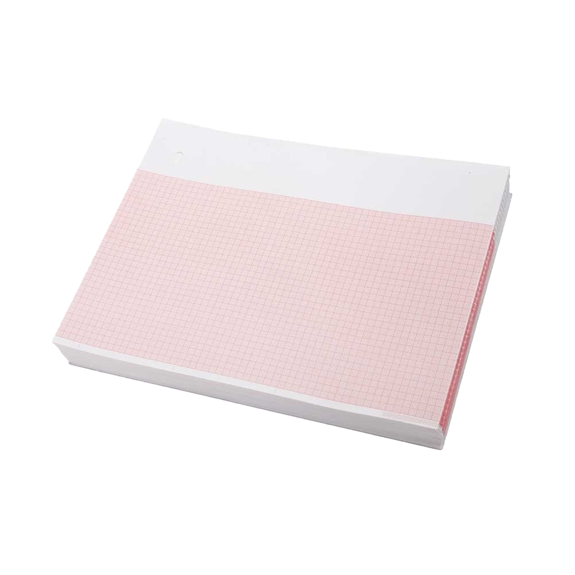 Recording Chart Paper Hewlett Packard Z-Fold Red Grid