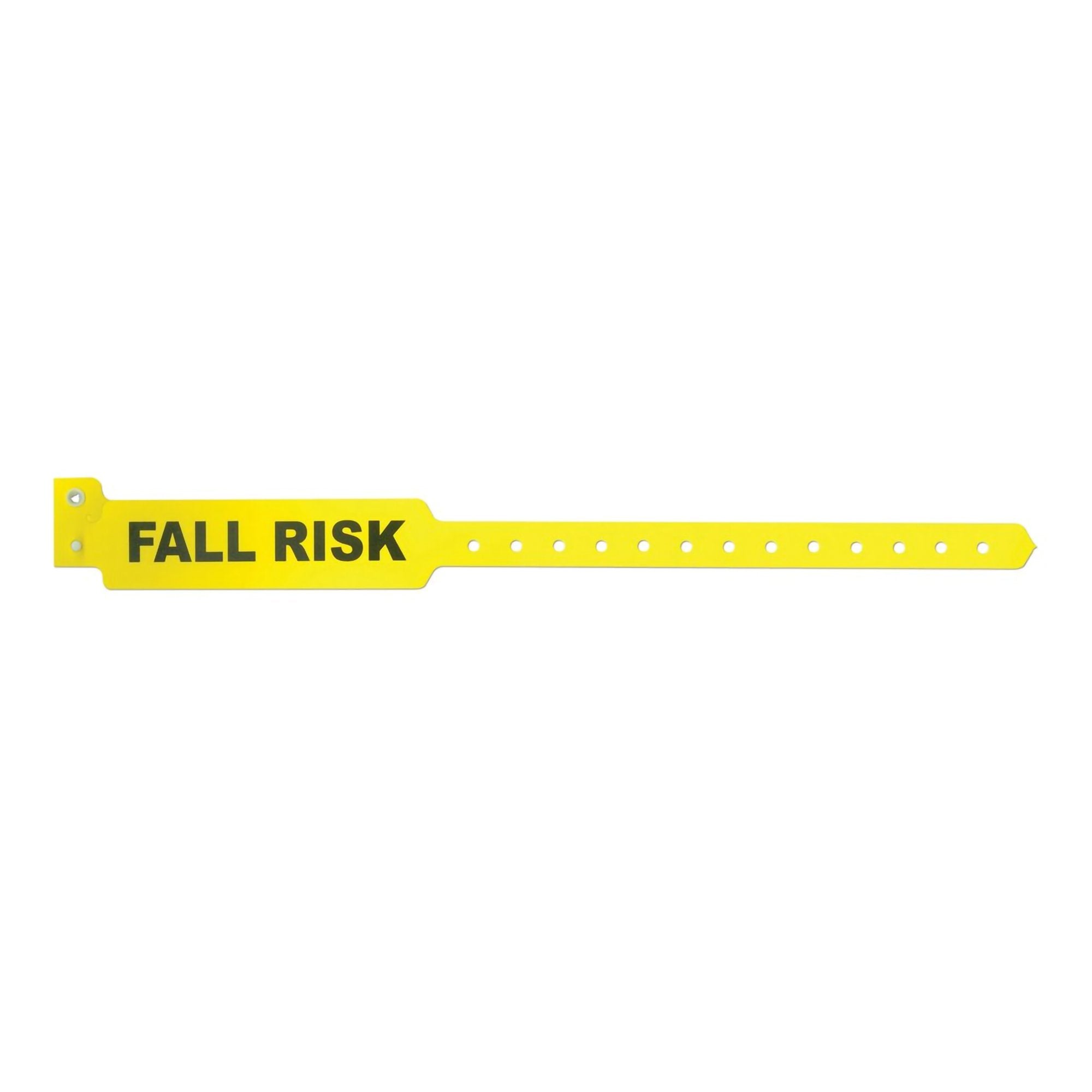 Identification Wristband Sentry Superband Alert Bands Alert Band Permanent Snap Fall Risk