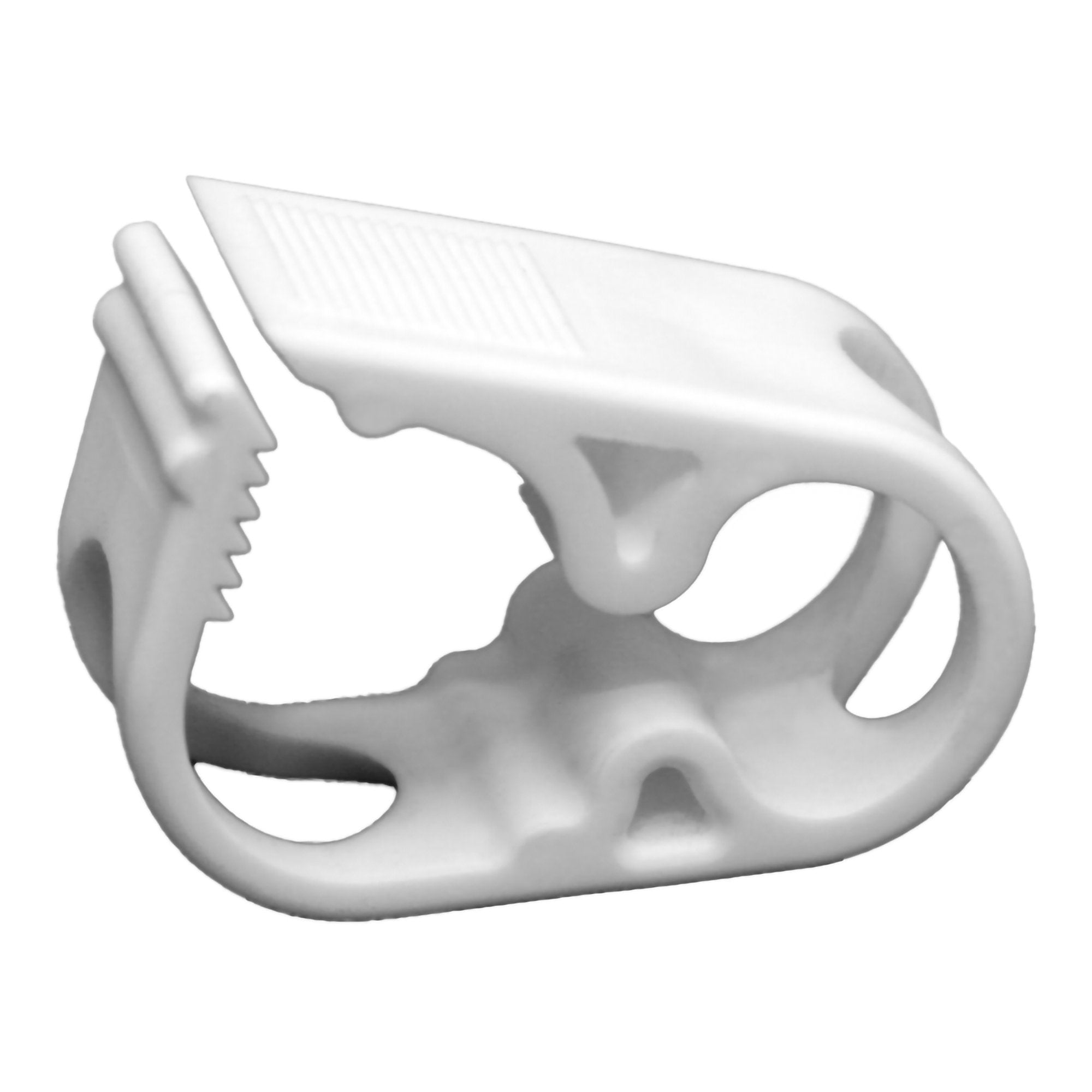 Tube Clamp Urocare 3/4 X 1 X 1-1/2 Inch, NonSterile, White