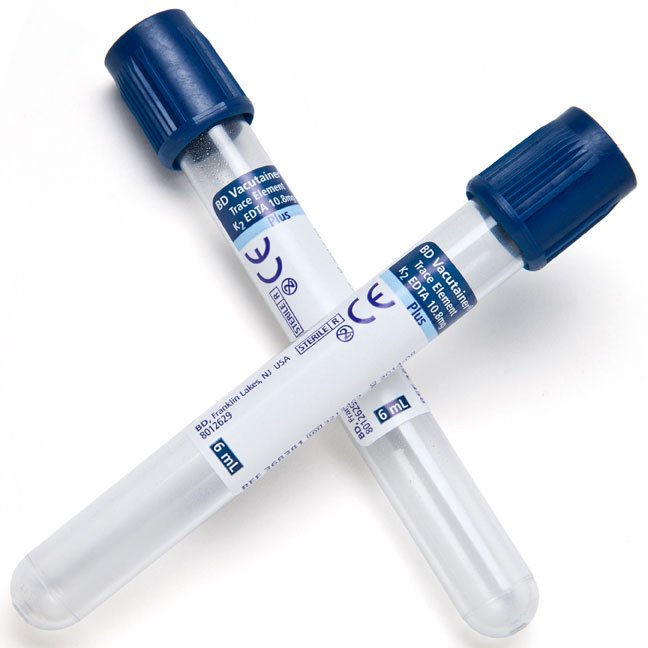 BD Vacutainer SPC Plus Venous Blood Collection Tube K2 EDTA Additive 6 mL BD Hemogard Closure Plastic Tube