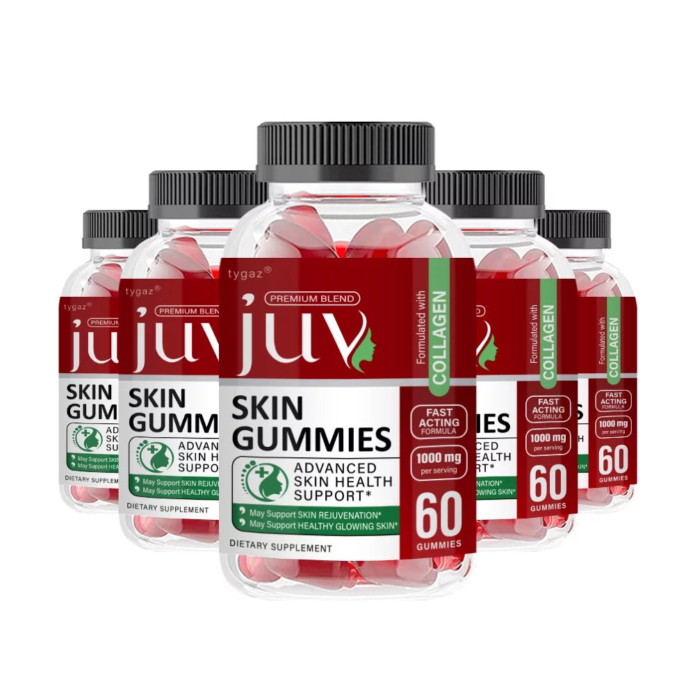Juvskin Juv Skin Gummies for Advanced Skin Health (5 Pack)
