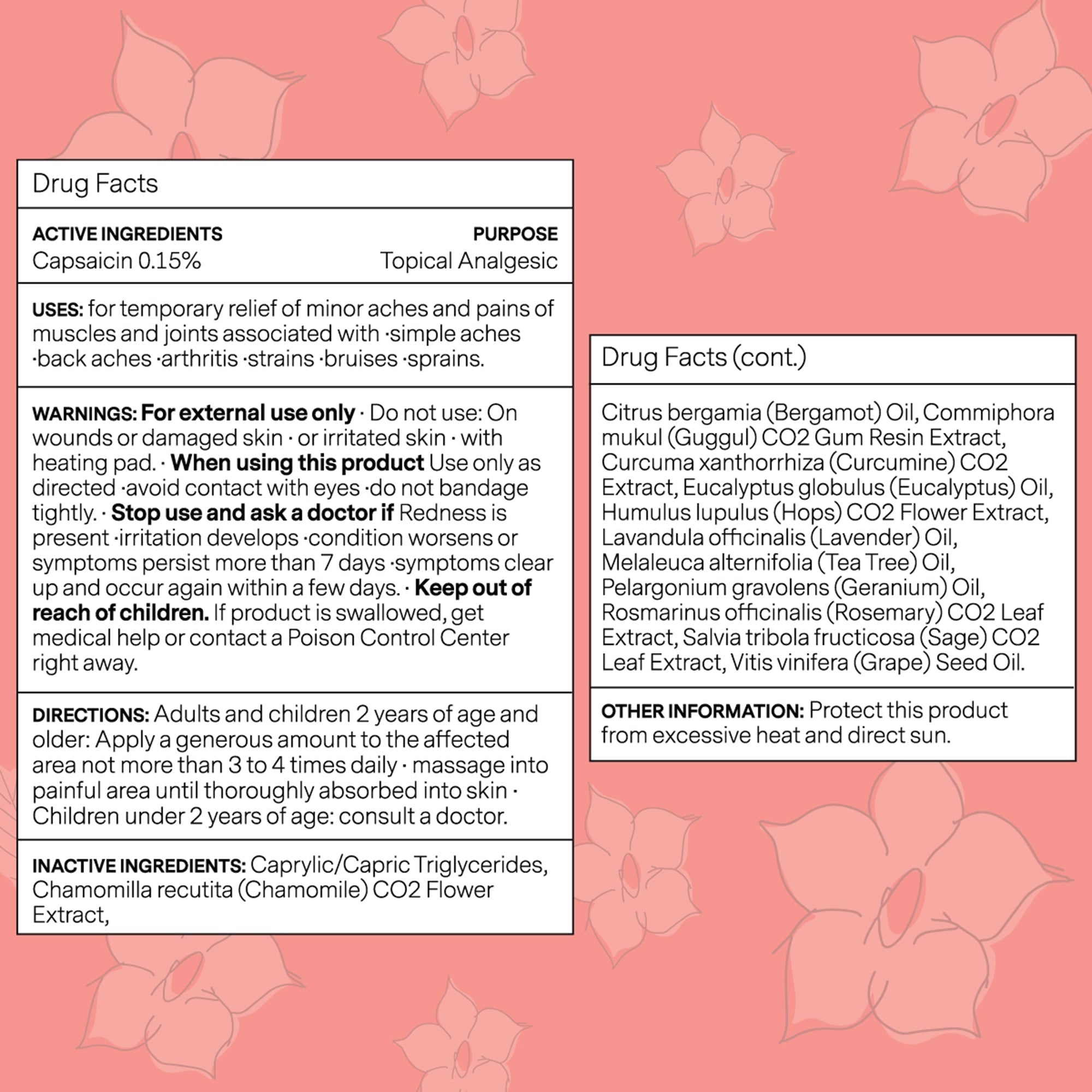 kanjo natural pain relief oil 1 65 ounce bottle kanjo topical pain relief mk1236440ea