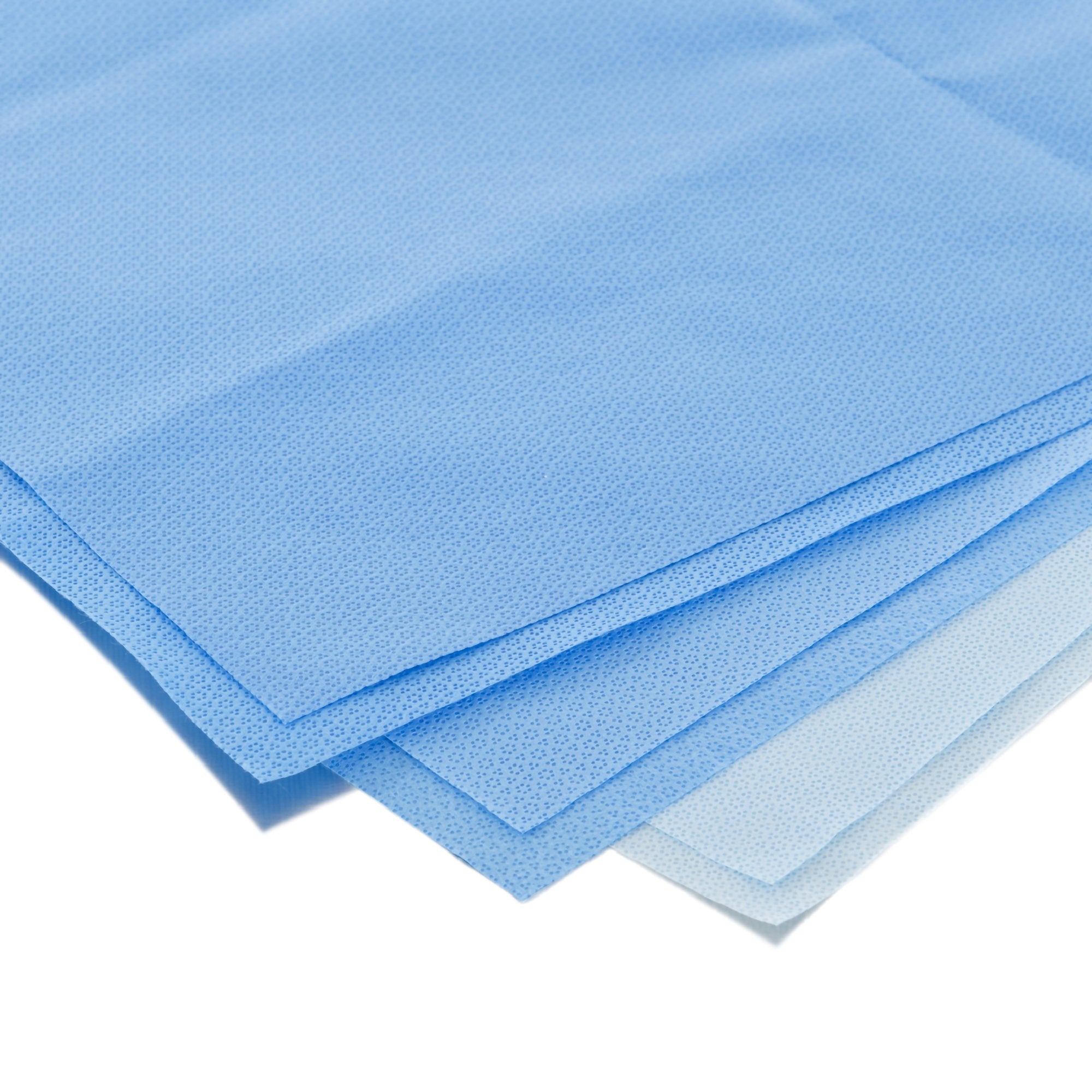 Kimtech Kimguard Sterilization Wrap Light Blue 12 X 12 Inch Single Layer SMS Polypropylene Steam / EO Gas