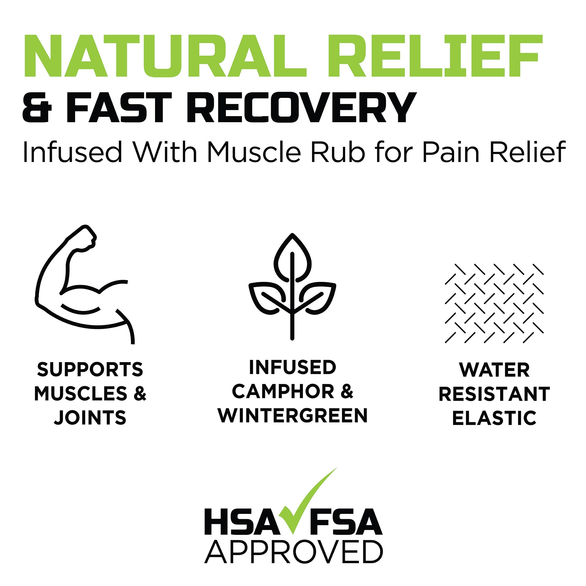 kinesiology tape green drop black 2 x 10 inch nylon polyester spandex nonsterile packaging type case