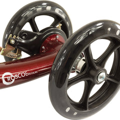 knee scooter deluxe roscoe burgundy
