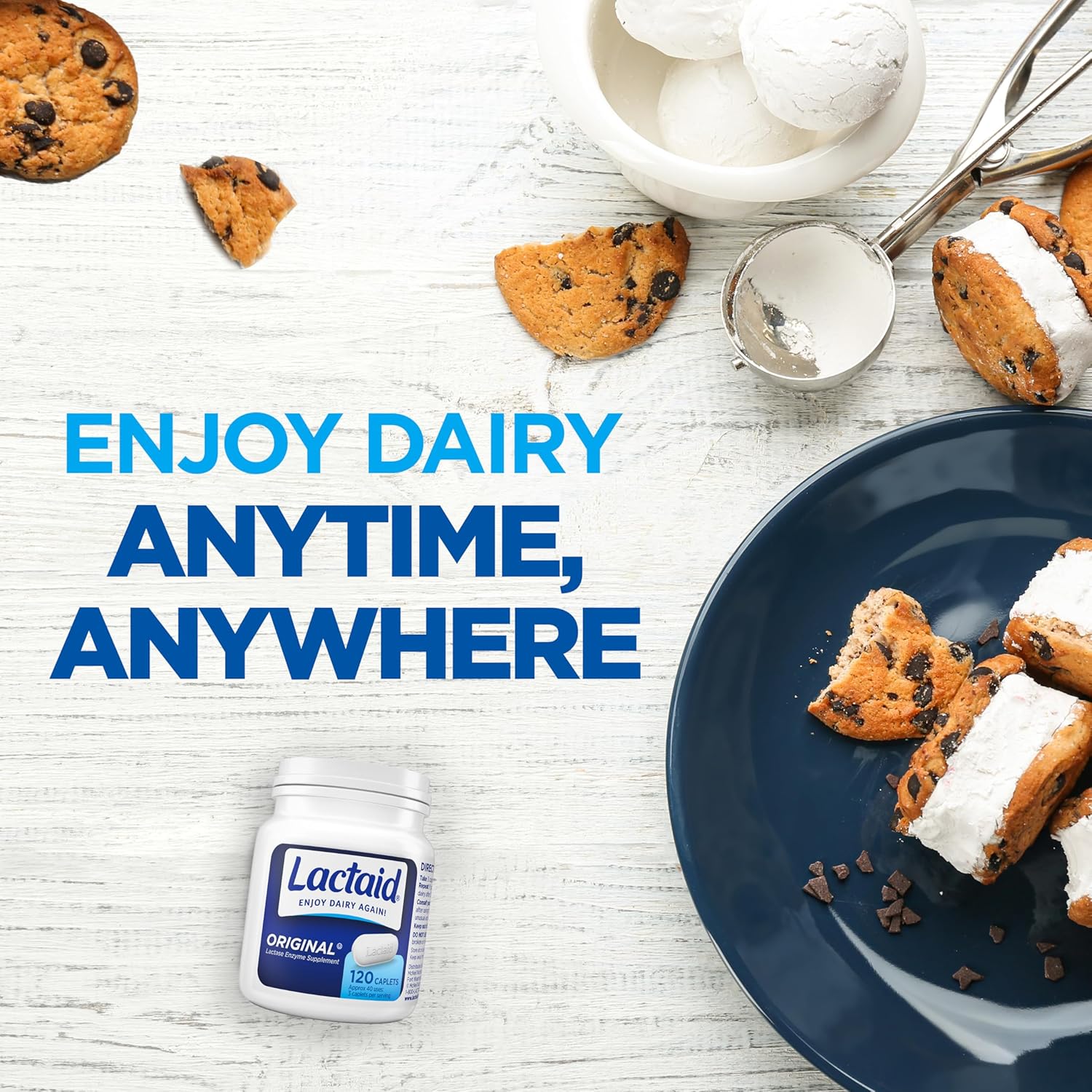 lactaid original lactase enzyme supplement caplets lactaid dietary supplement mk247543ea