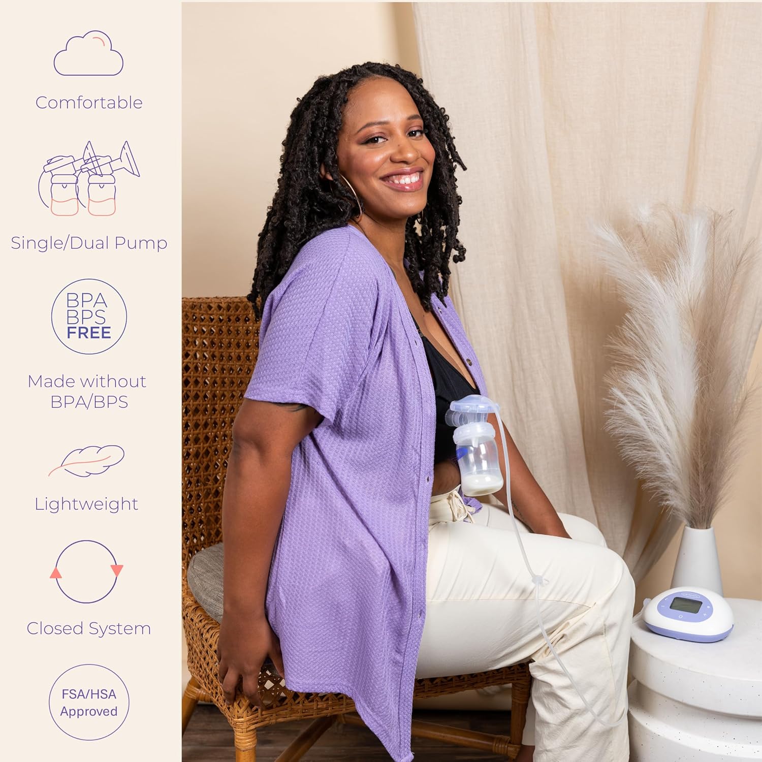 lansinoh signature pro double electric breast pump kit lansinoh signaturepro double electric breast pump kit mk1101234ea