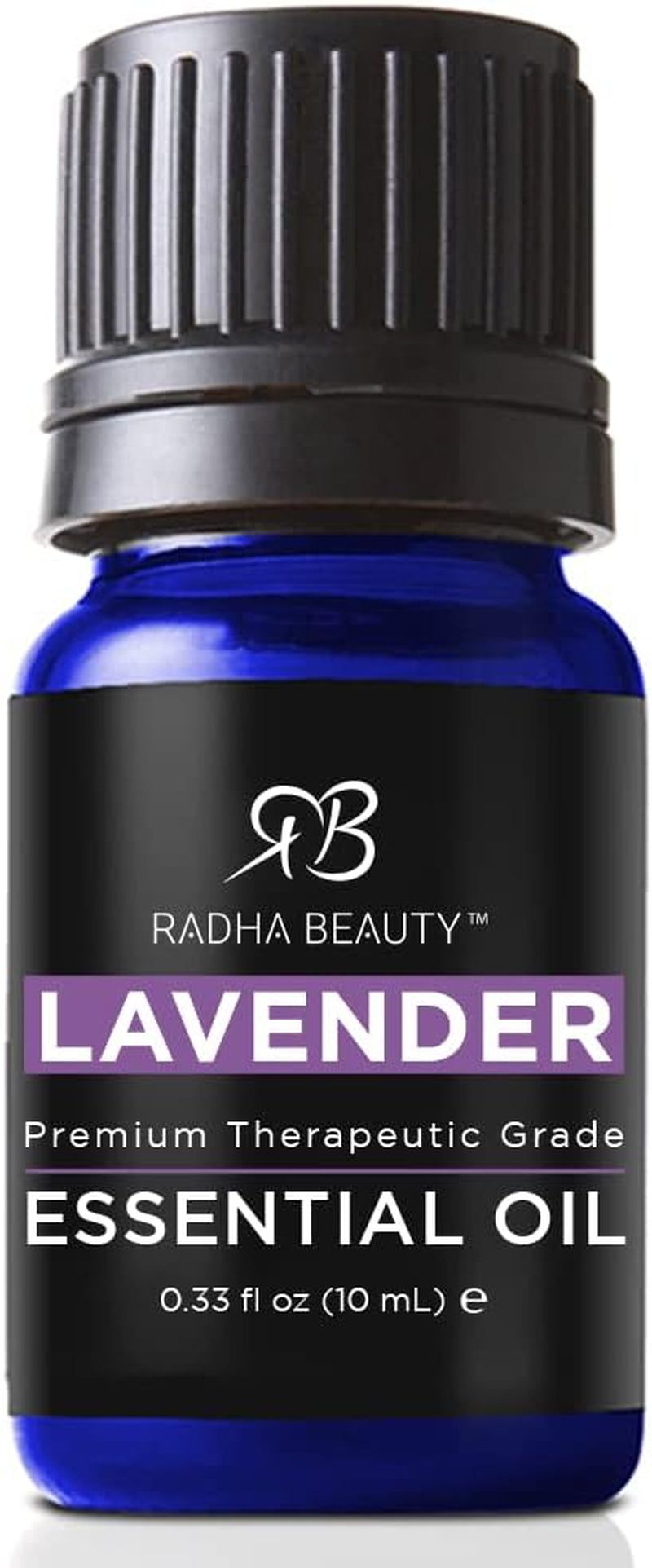 Lavender Essential Oil 10Ml.   Natural & Therapeutic Grade, Steam Distilled for Aromatherapy, Relaxation, Laundry, Meditation, Massage