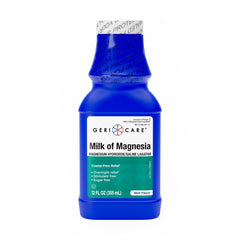 Laxative Milk of Magnesia Mint Flavor Liquid 12 oz. Magnesium Hydroxide