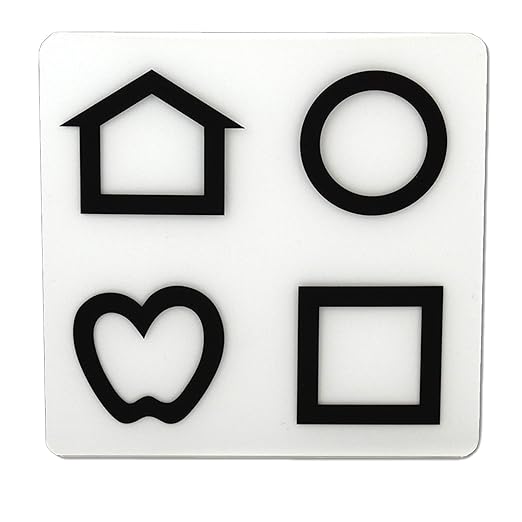 Eye Chart Lea Symbols 10 Foot Distance Acuity Test