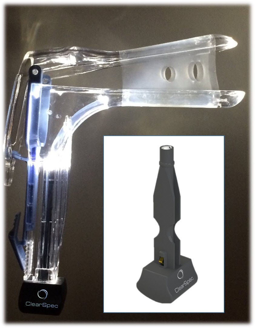 LED Speculum Illuminator ClearSpec Cordless