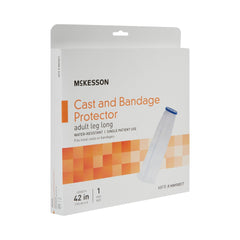 leg cast cover mckesson long vinyl 42 inch packaging type each