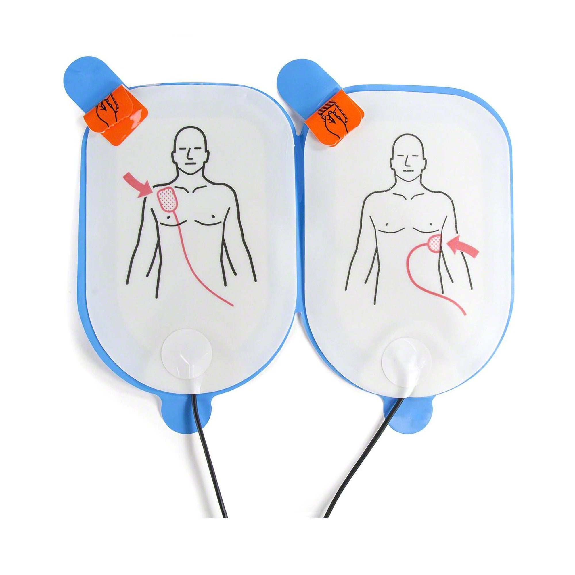 lifeline adult defibrillation electrode pads lifeline defibrillator unit mk1070996ea
