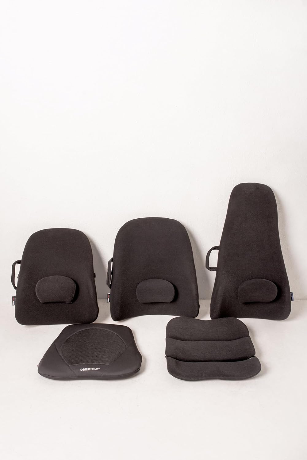 lowback backrest support obusforme black bagged