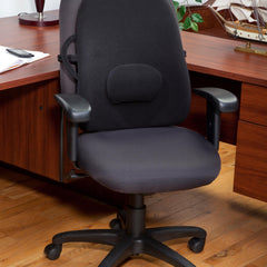 Lowback Backrest Support Obusforme Black (bagged) All Care Store