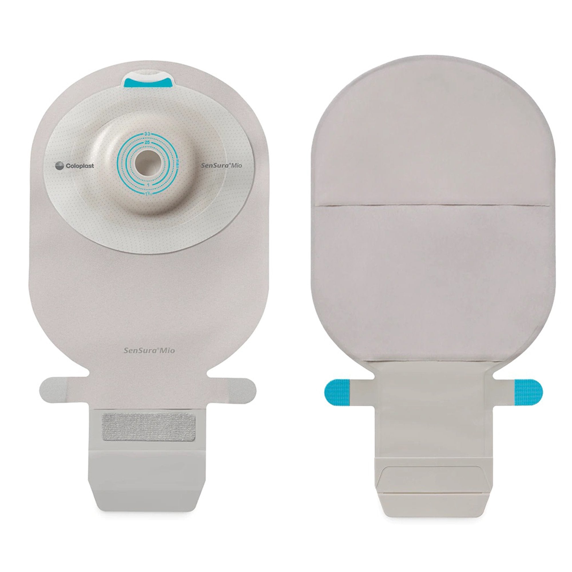 Ostomy Pouch SenSura Mio Convex One-Piece System 11 Inch Length, Maxi Soft Convex, Trim to Fit 5/8 to 1-5/16 Inch Stoma Drainable