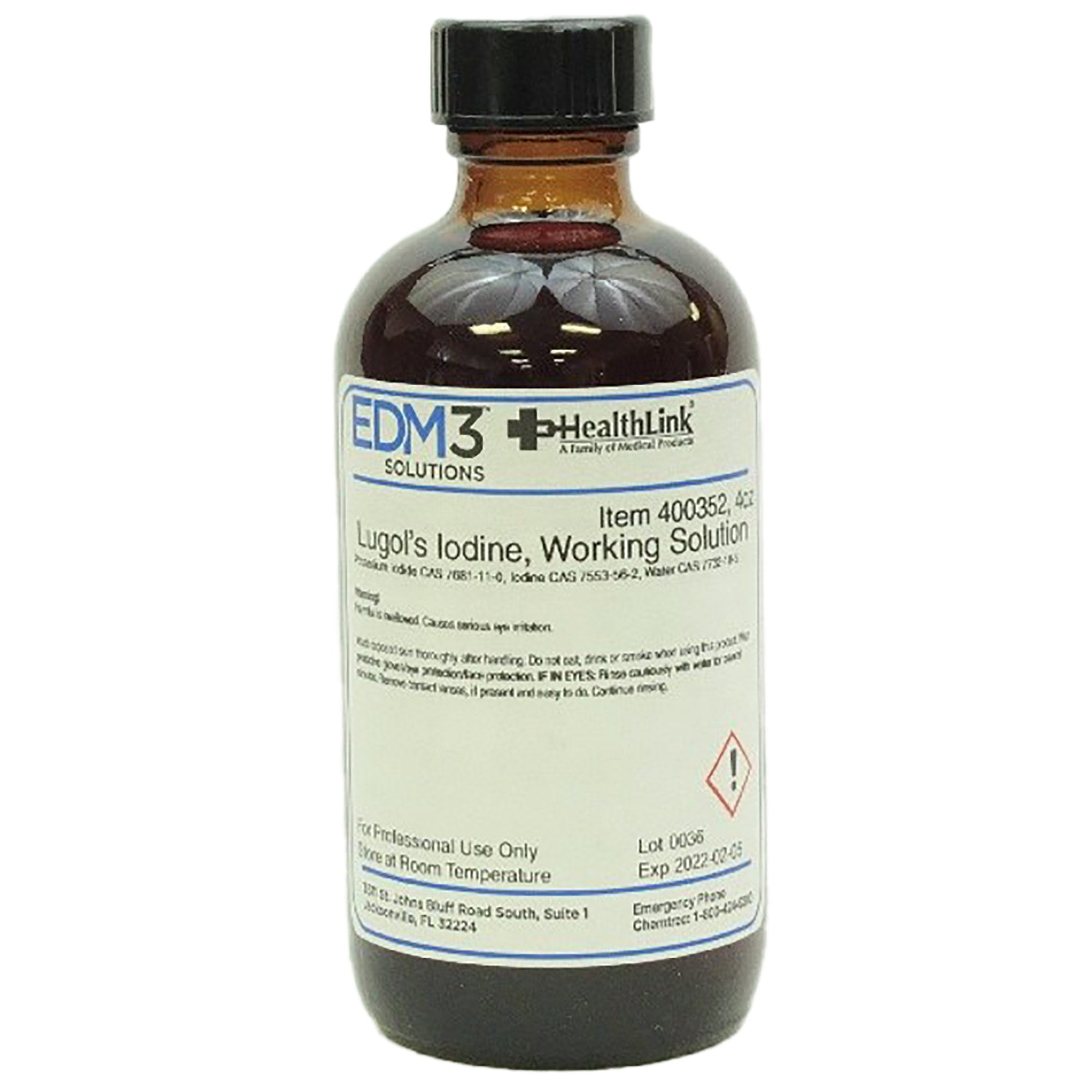 Lugol's Iodine Stain 4 oz.