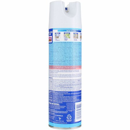 lysol disinfectant spray crisp linen scent aerosol can 19 oz lysol surface disinfectant mk1164238ea