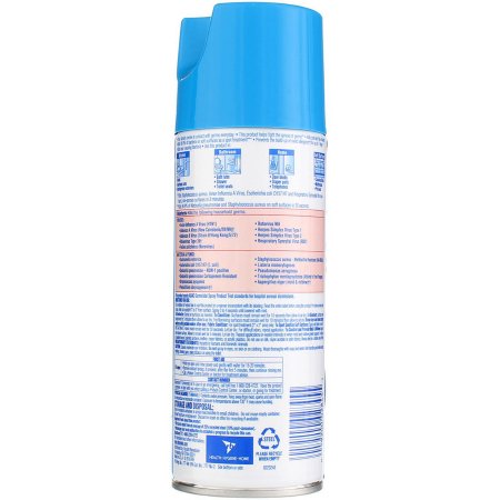 lysol disinfectant spray spring waterfall scent 12 5 ounce can lysol surface disinfectant mk1008856ea