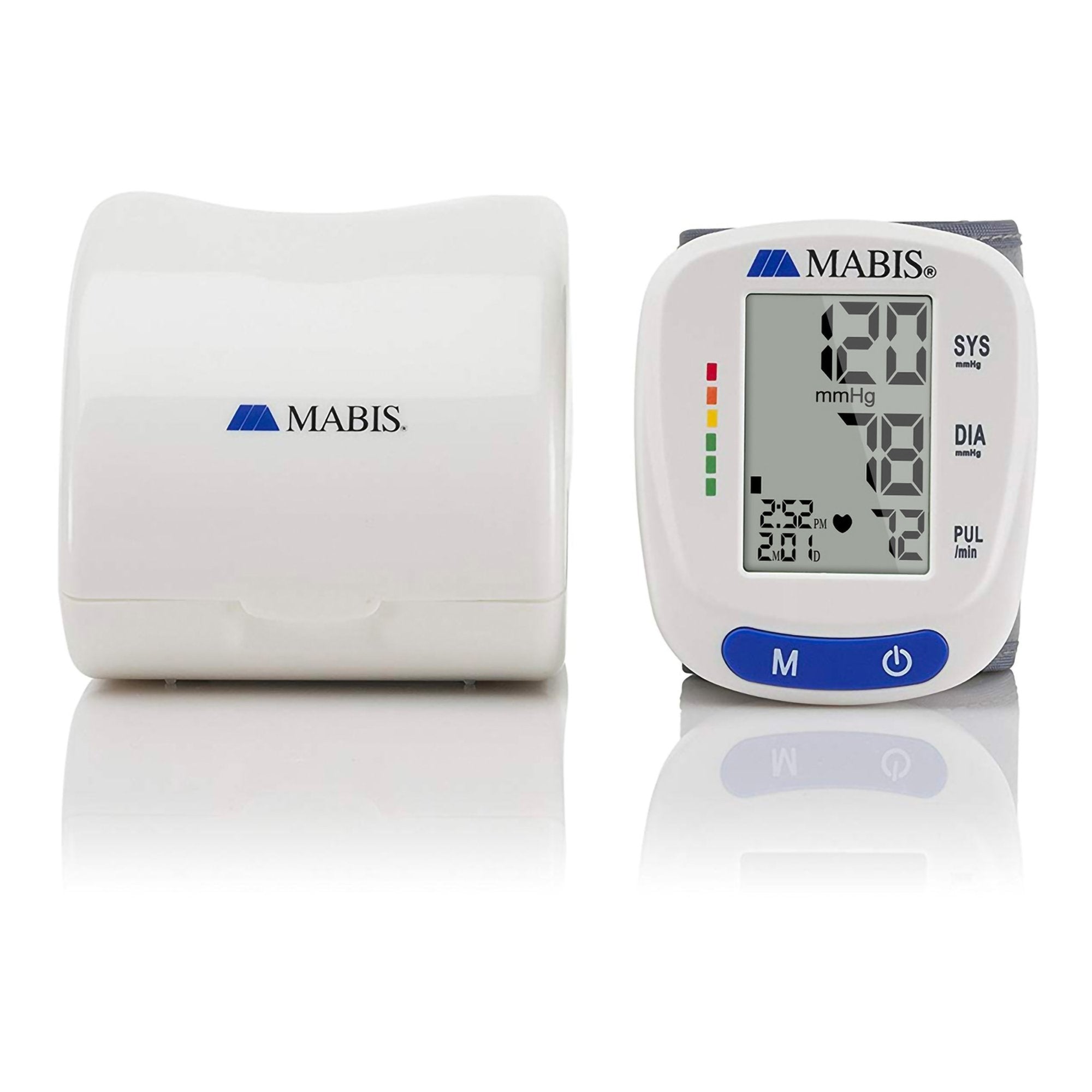 Digital Blood Pressure Monitor MABIS Adult Cuff Cloth Fabric Cuff 5.3 to 8.5 inches Mobile