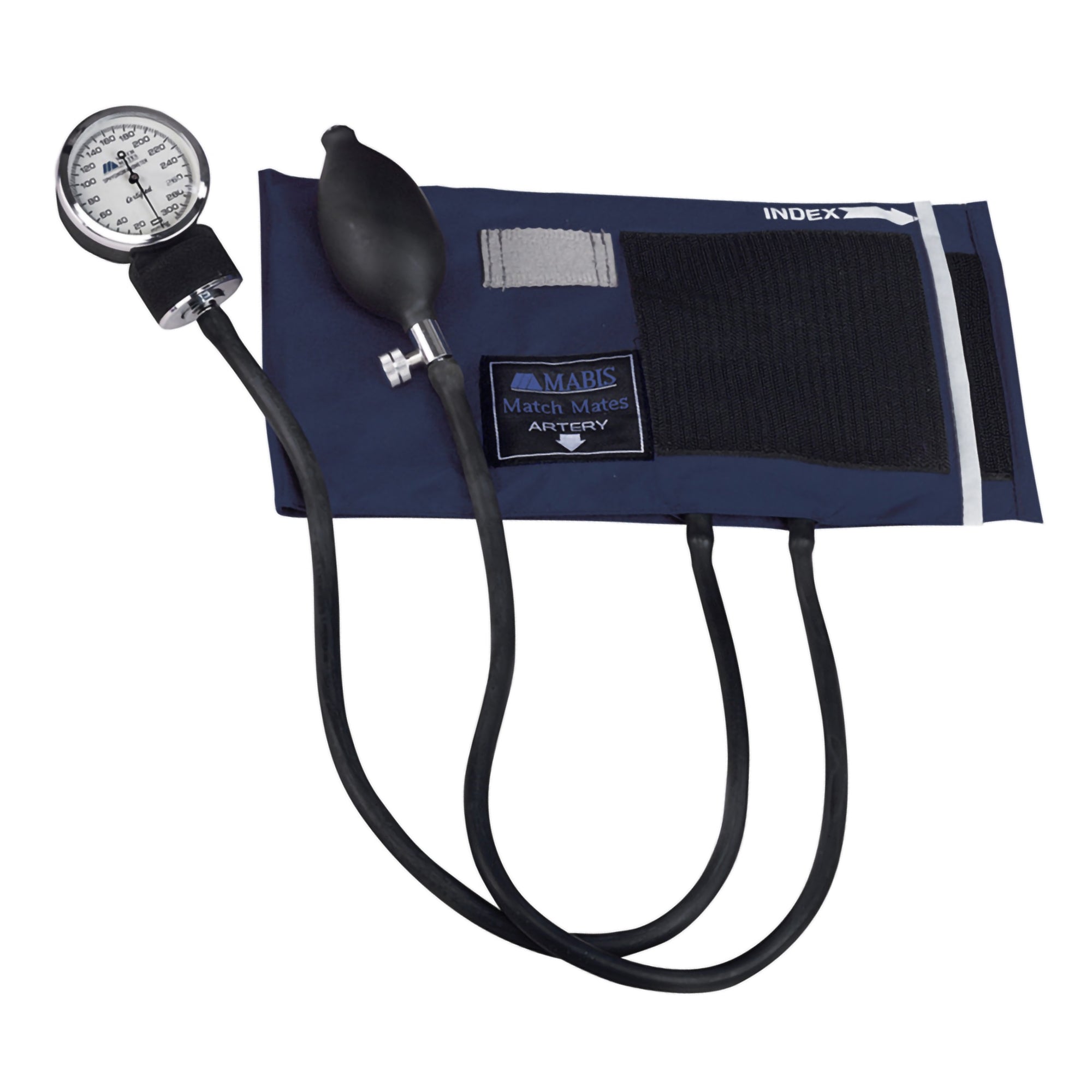 mabis match mates manual aneroid sphygmomanometer with cuff dark blue mabis aneroid sphygmomanometer with cuff mk1237840ea