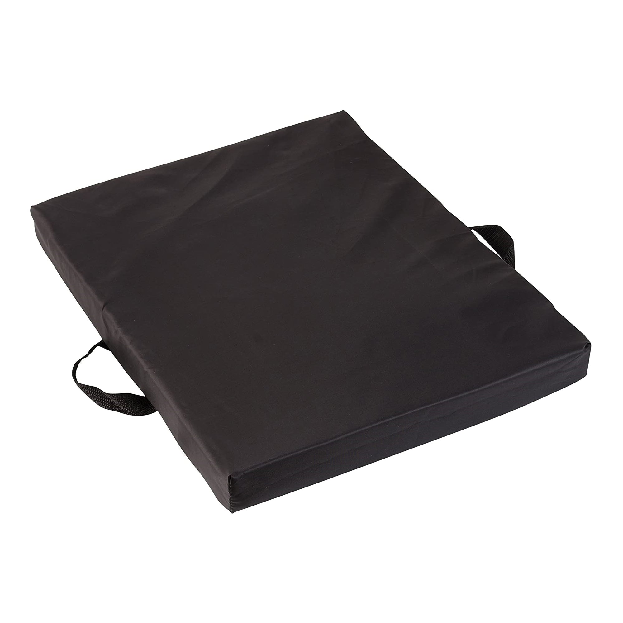 mabis wheelchair seat cushion black 16 d x 20 w x 2 h in dmi seat cushion mk1229013ea