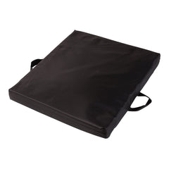 mabis wheelchair seat cushion black 16 d x 20 w x 2 h in dmi seat cushion mk1229013ea