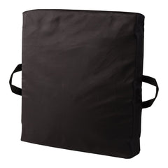 mabis wheelchair seat cushion black 16 d x 20 w x 2 h in dmi seat cushion mk1229013ea