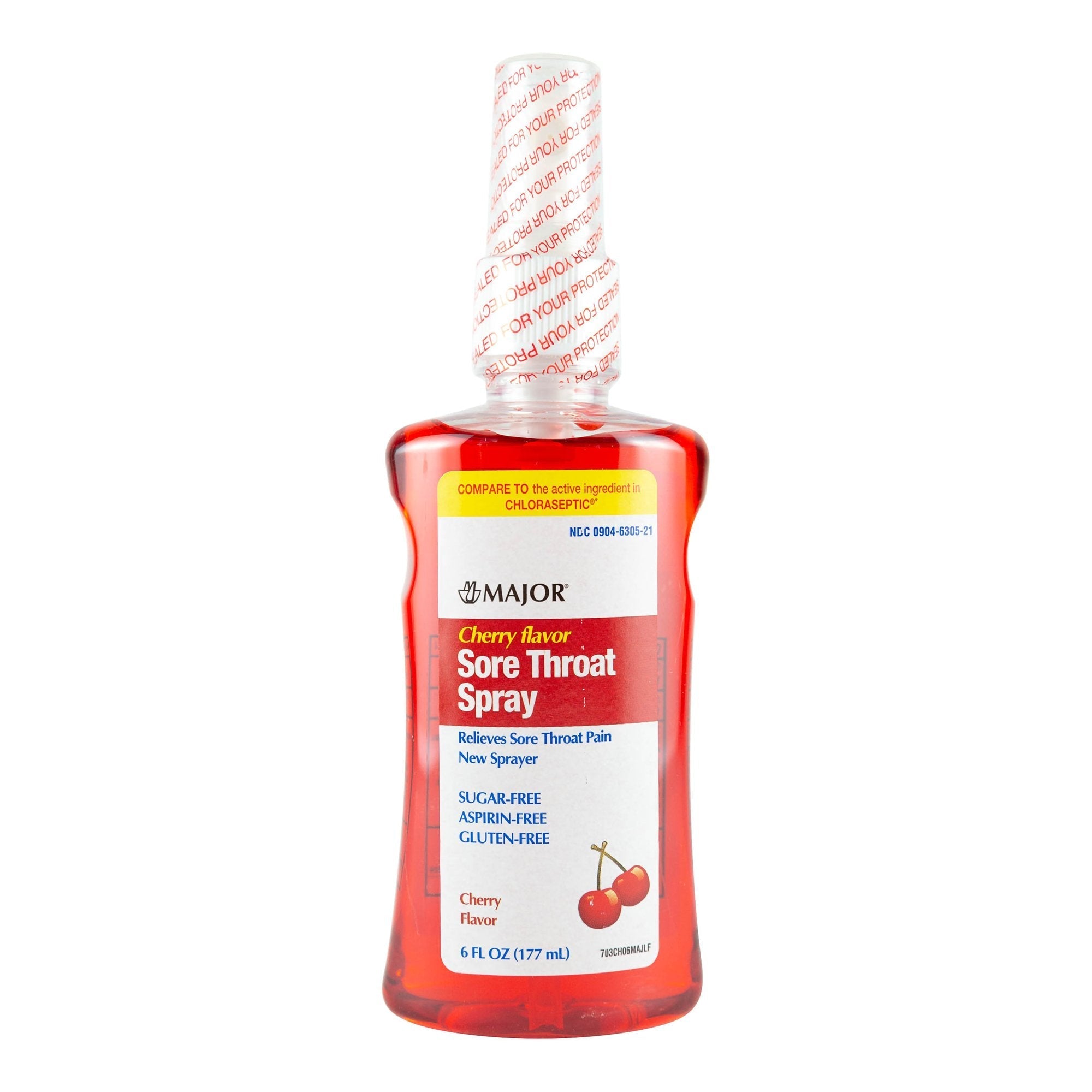 Sore Throat Relief Major 1.4% Strength Oral Spray 6 oz.