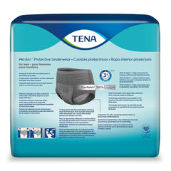 male adult absorbent underwear tena proskin pull on with tear away seams x large disposable moderate absorbency packaging type case