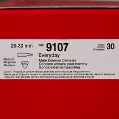 male external catheter everyday self adhesive seal acrylic medium packaging type box