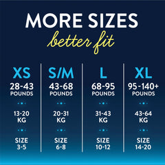Male Youth Absorbent Underwear GoodNites Pull On with Tear Away Seams 14 to 20 / X-Large Disposable Heavy Absorbency, Packaging Type- Case